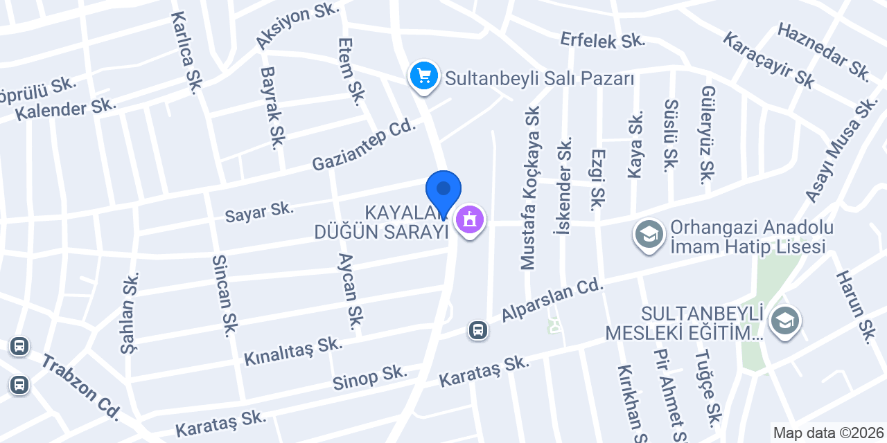 Ensar Emlak konumu