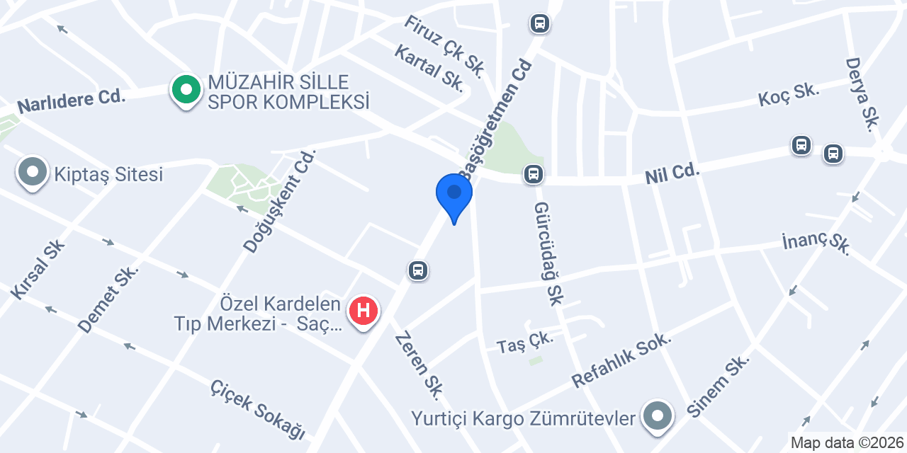 Zengin Çiçek konumu
