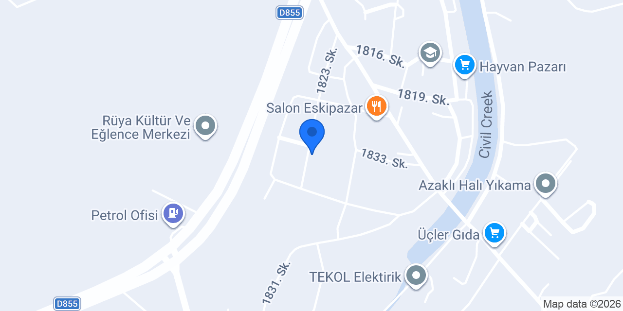 İNAN Mobilya konumu
