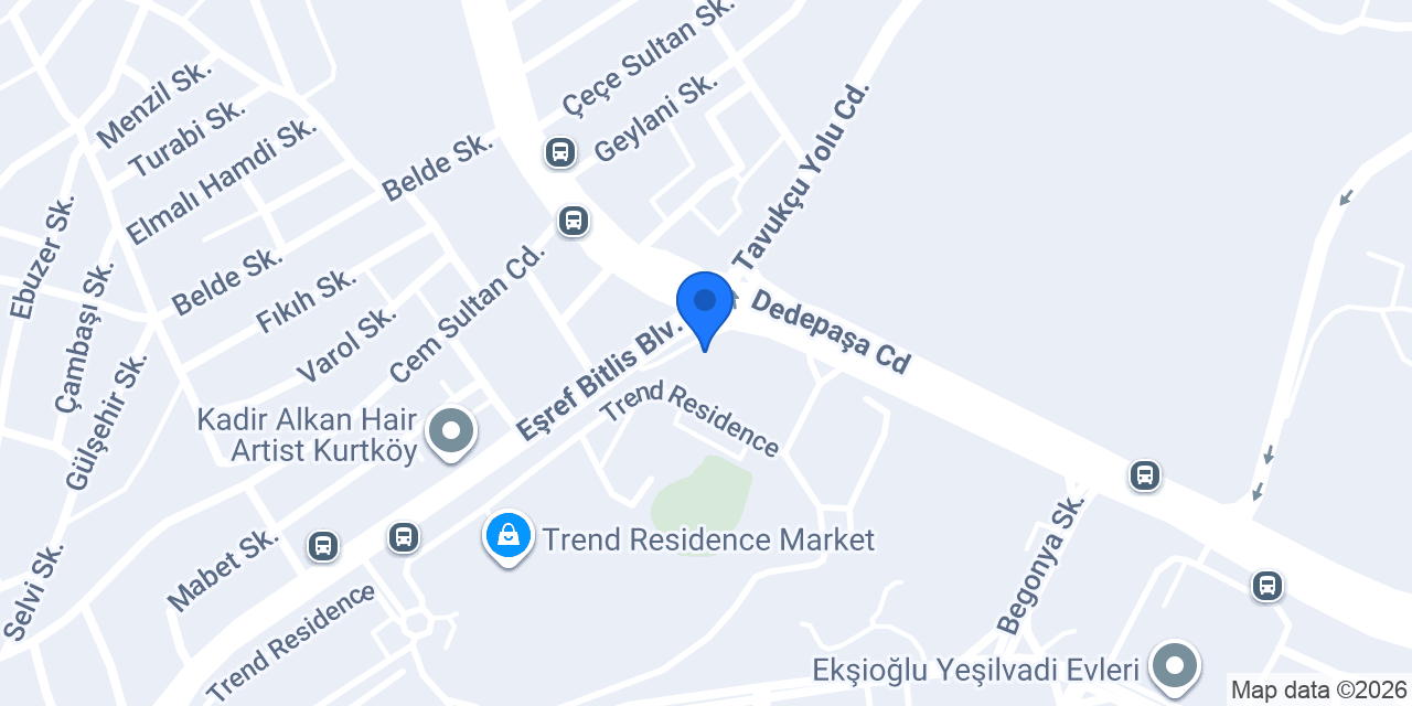 BAĞ PASTANESİ KURTKÖY konumu
