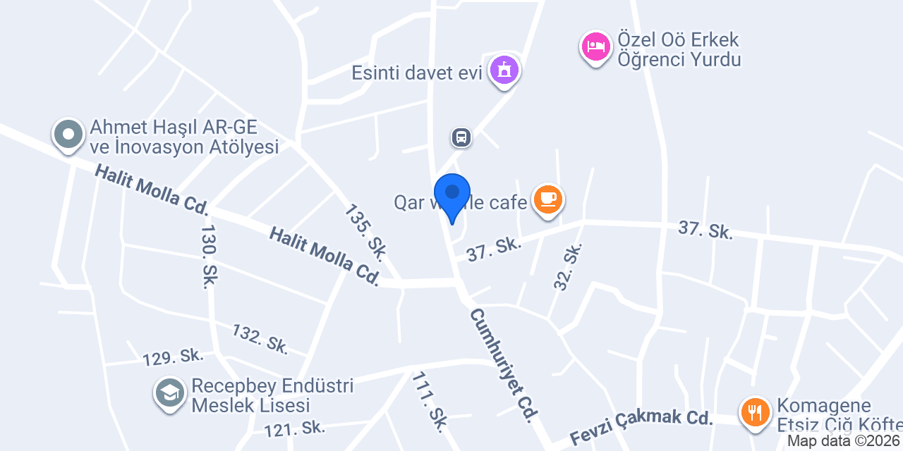 Ferizli Yeliz kuaför konumu