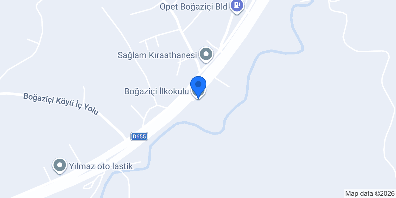 Boğaziçi İlkokulu konumu