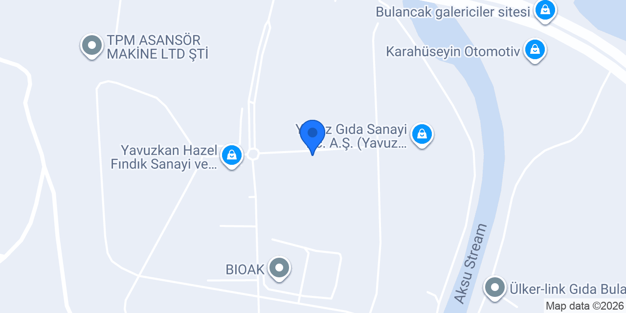 Brinda Tekstil konumu
