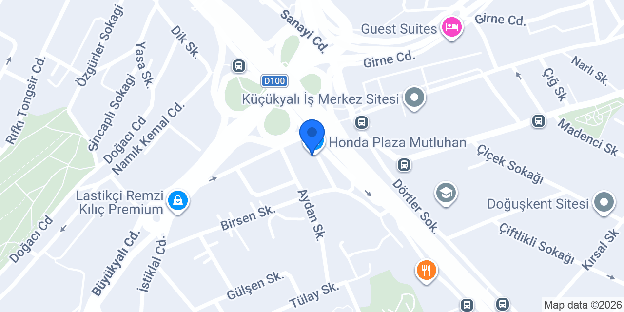 Garanti BBVA E-5 Maltepe Şubesi konumu