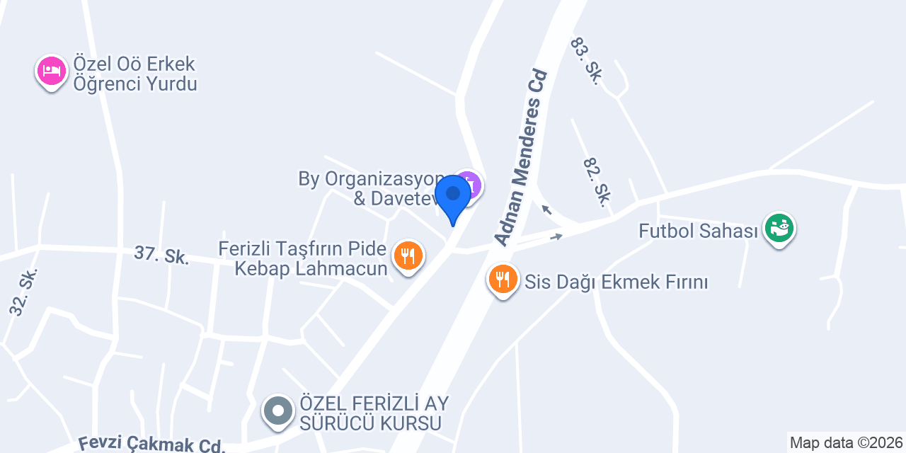 Bizim köfteci konumu