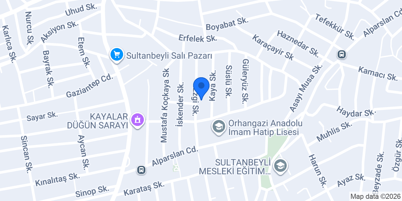 Ahmet İskender Kuran Kursu konumu