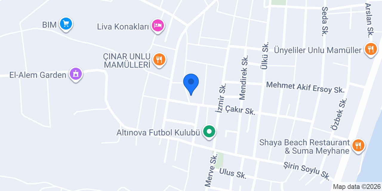 Tekirkent Temizlik konumu