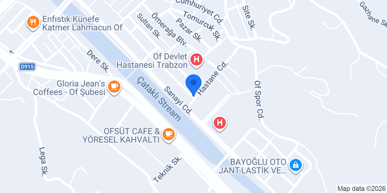 Karadeniz Mega Medikal konumu