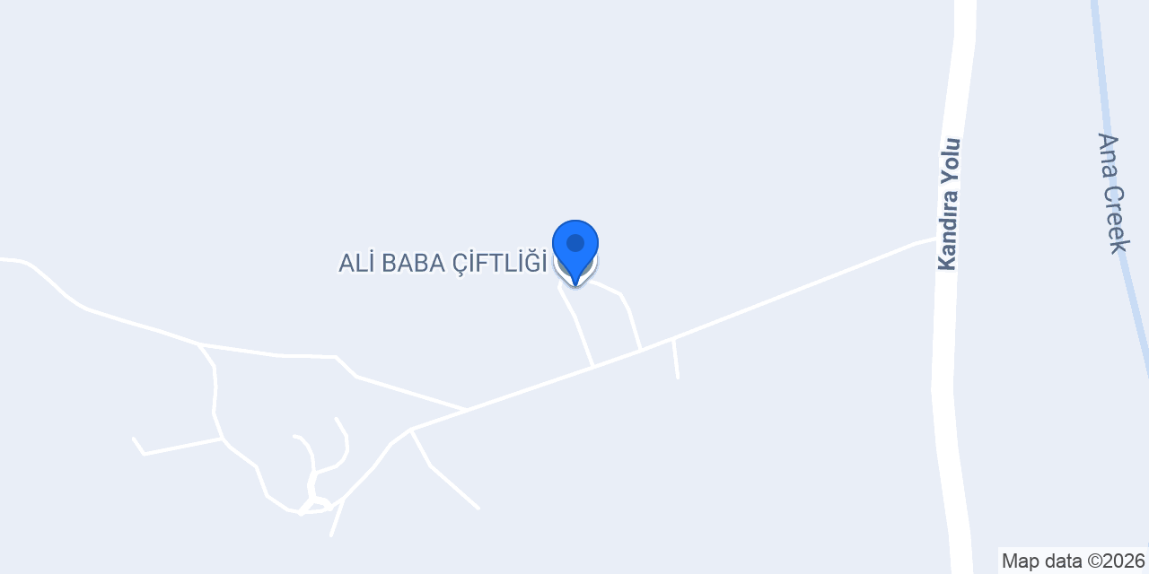 ALİ BABA ÇİFTLİĞİ konumu