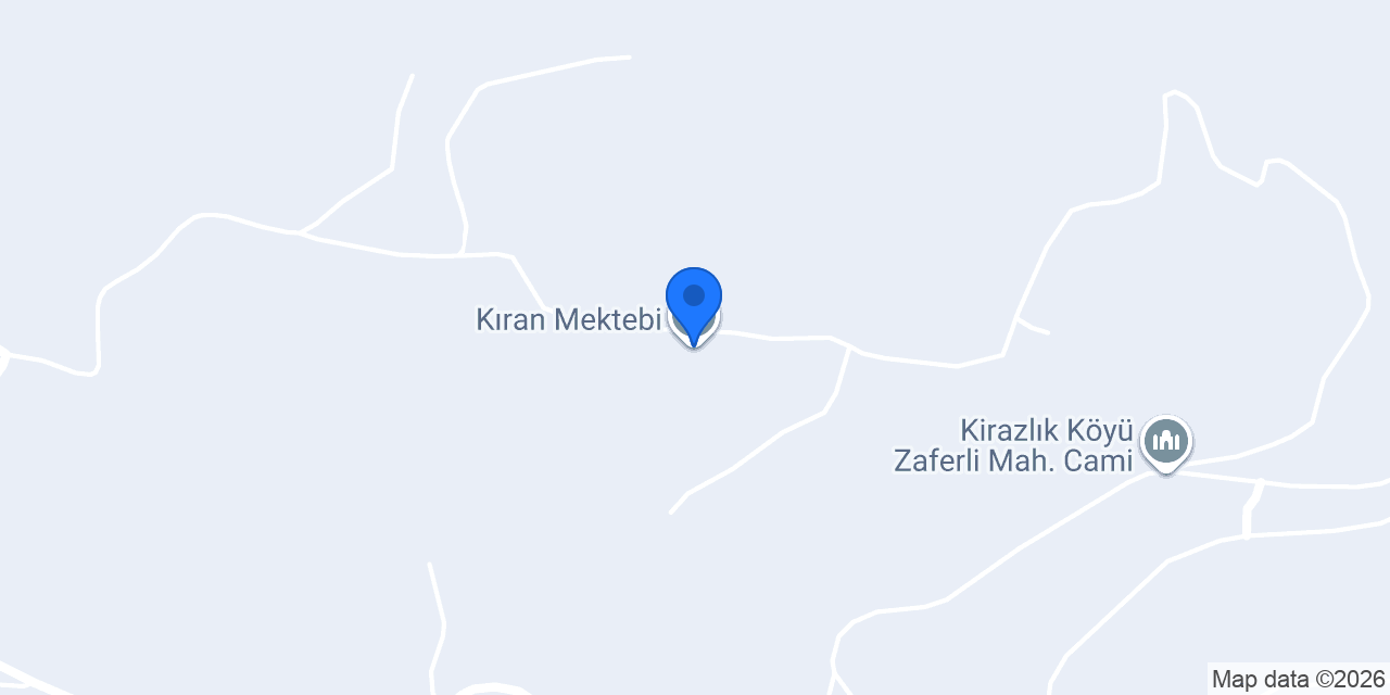 Kıran Mektebi konumu