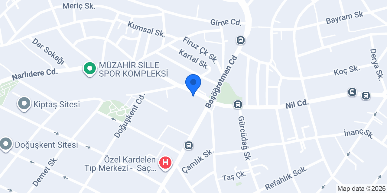 Alisso Erkek Kuaförü konumu