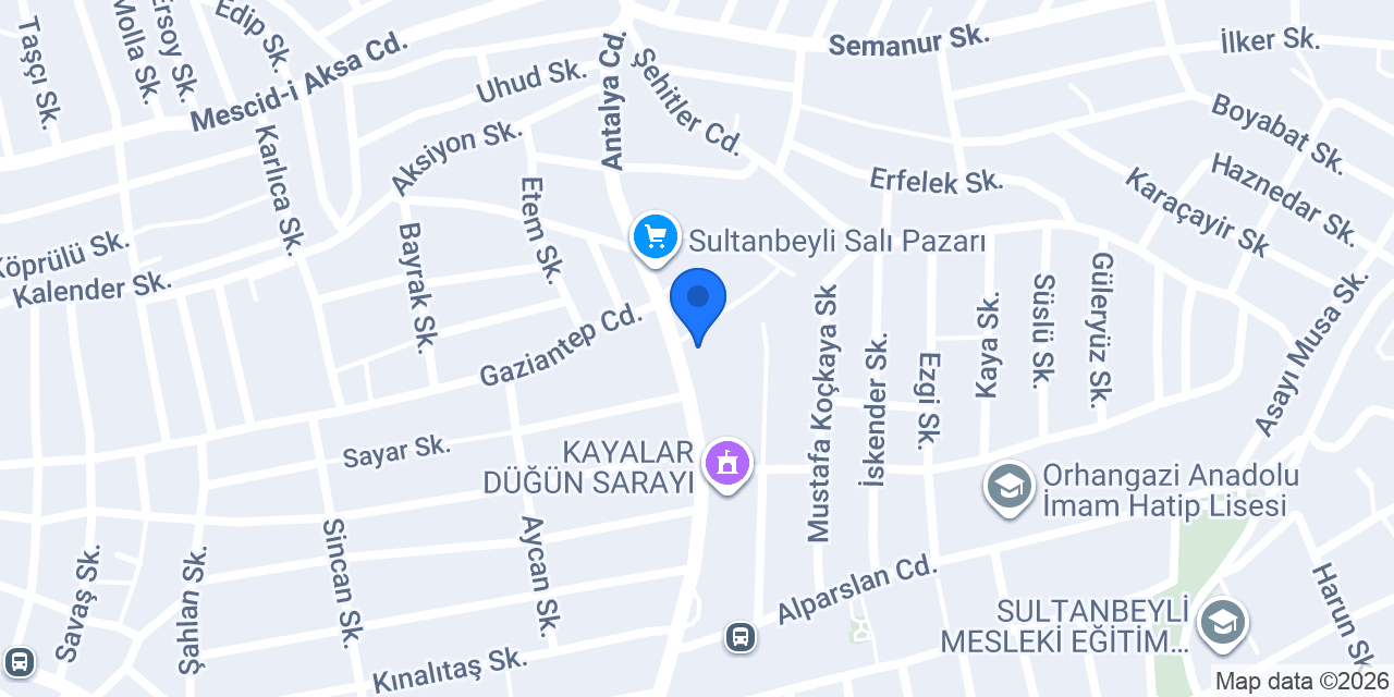 KÖSEDAĞ RENT A CAR konumu