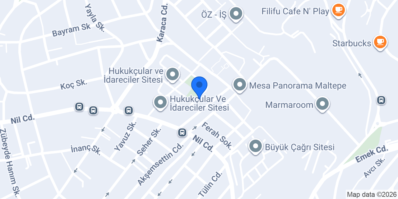 Bvk İnşaat konumu