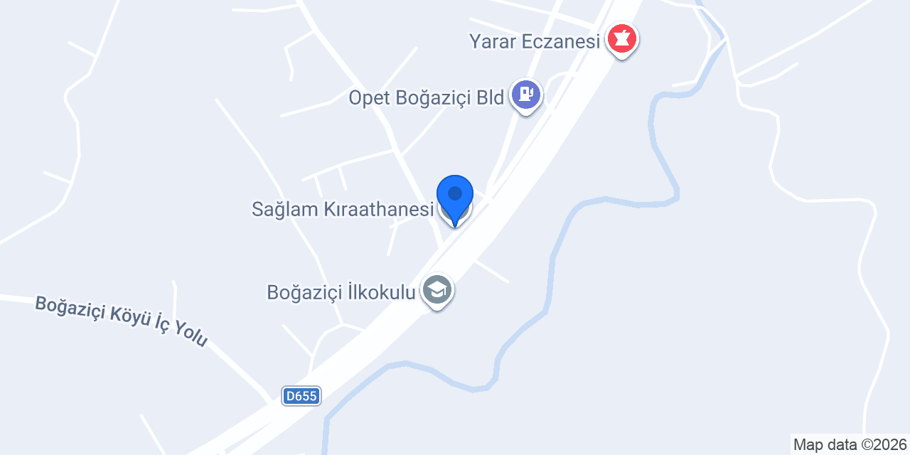 Sağlam Kıraathanesi konumu