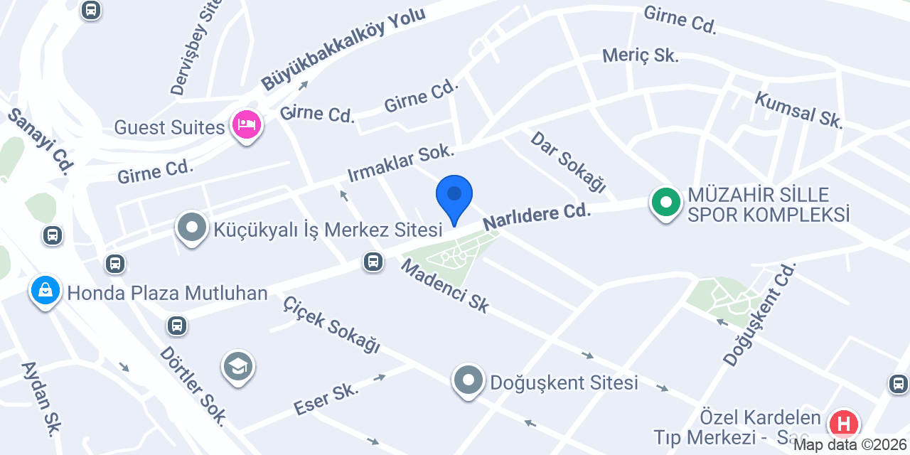 Marmara Çiçek Maltepe konumu