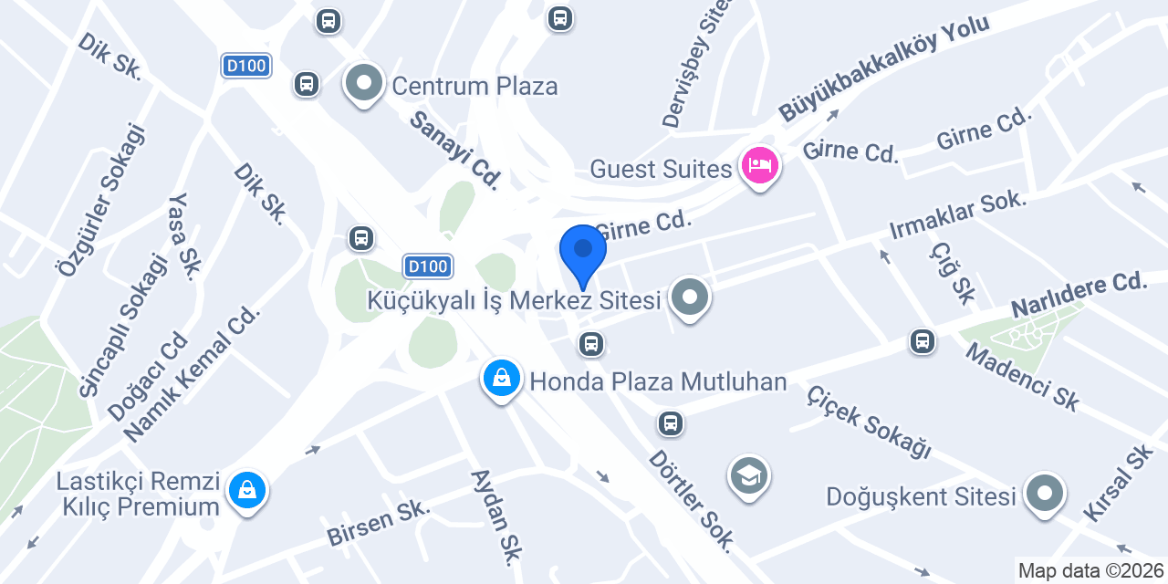 Spoticar Değer Oto konumu