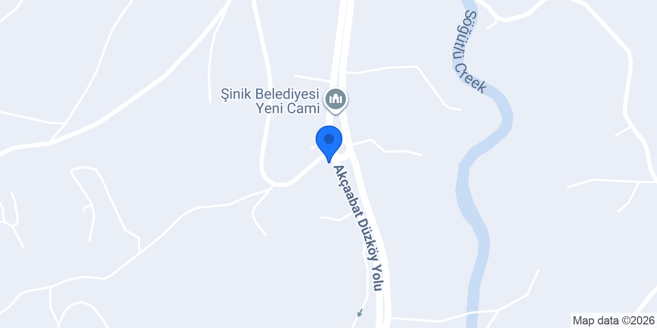Şinik Aile Sağlık Mer. konumu
