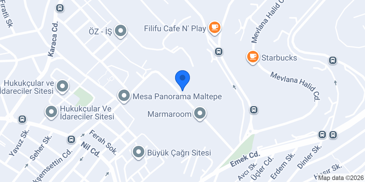 Bahçeşehir Koleji Maltepe Kampüsü konumu