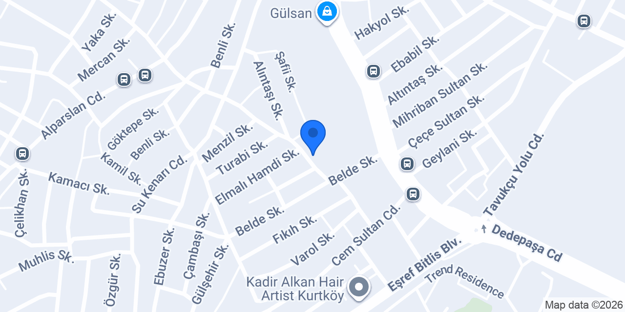 Hann Duş Duşakabin konumu