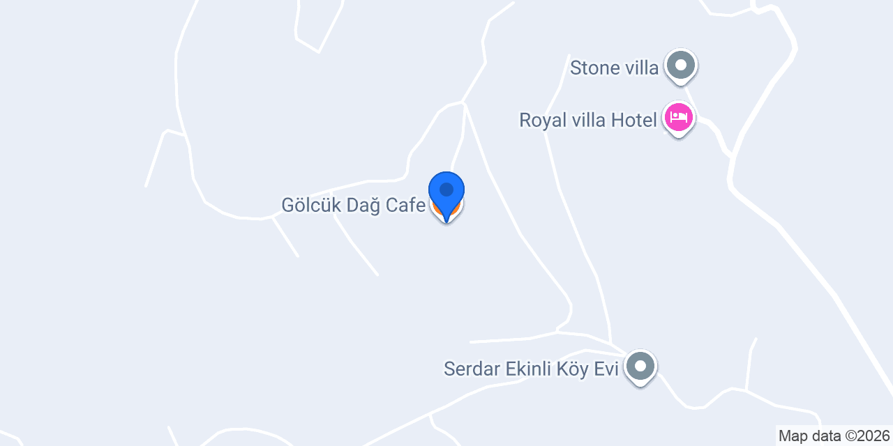 Gölcük Dağ Cafe konumu