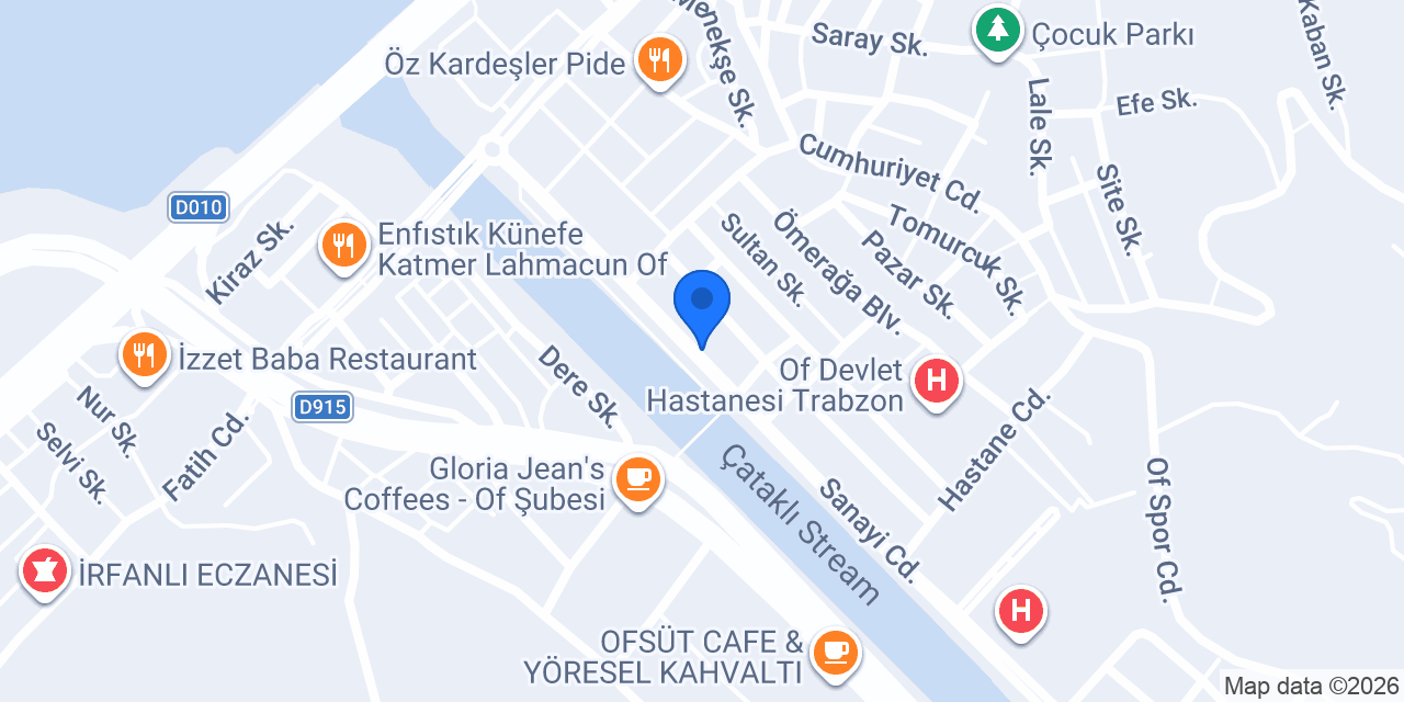 Alaçatı Kumrucusu konumu