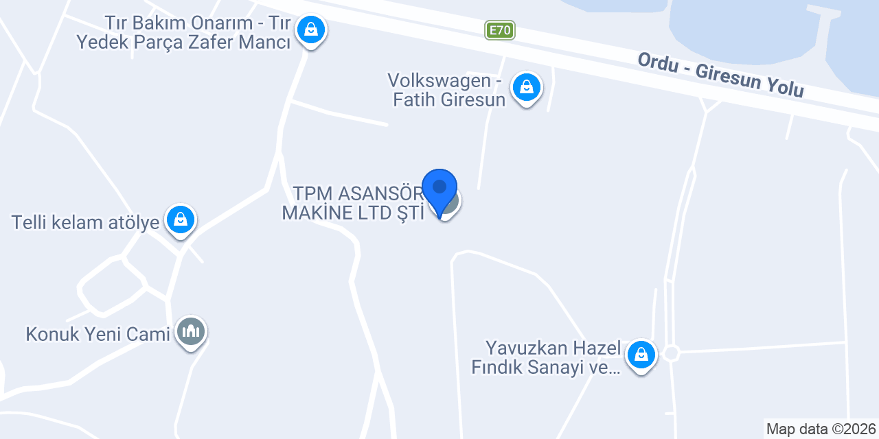 TPM ASANSÖR MAKİNE LTD ŞTİ konumu