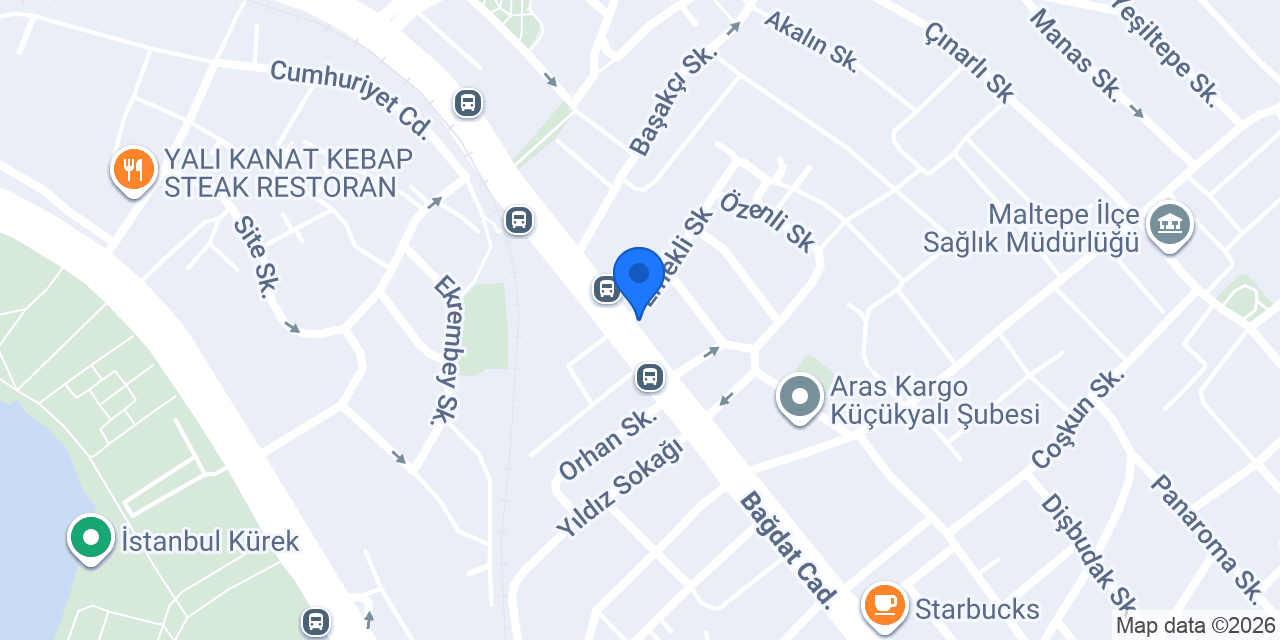 Damak Kebap & Beyran konumu