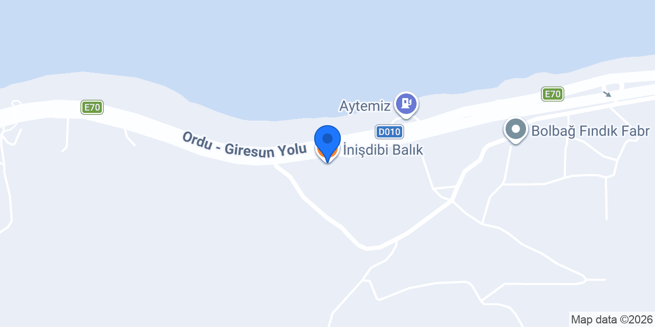 İnişdibi Balık konumu