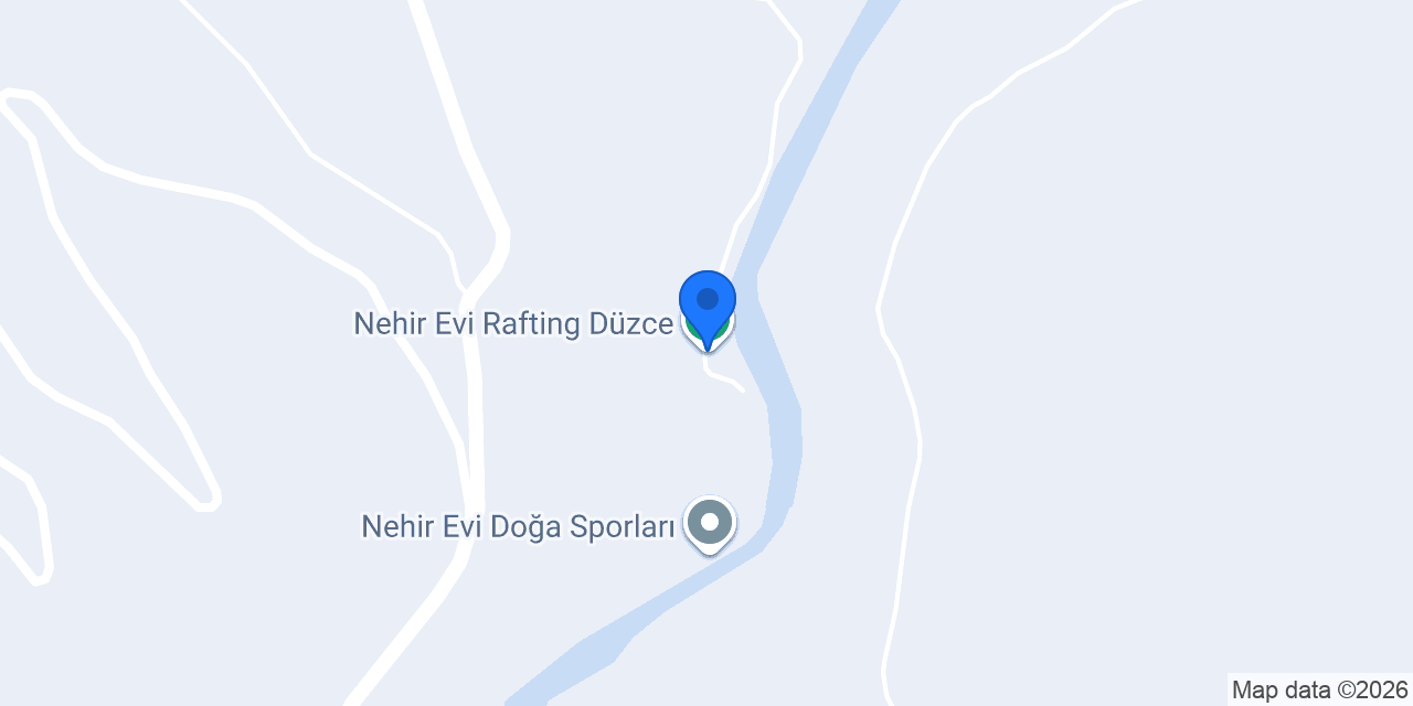 Nehir Evi Rafting Düzce konumu
