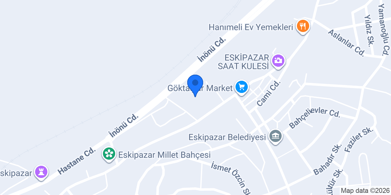 Öztürk garage konumu