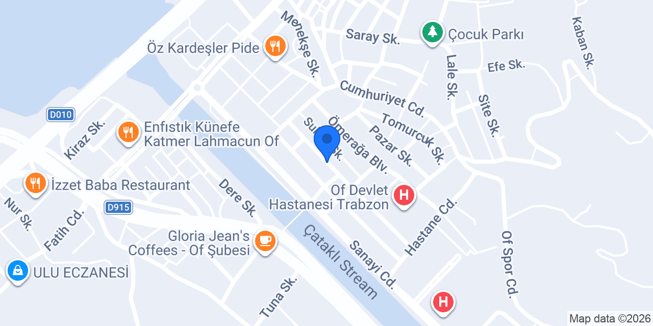 Hubuş Çay Ocağı&Nargile konumu