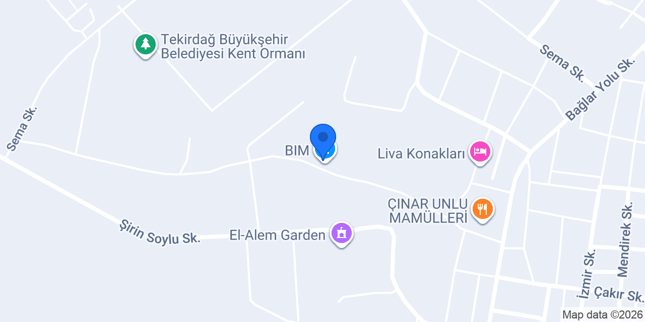 BEKKAR TURİZM konumu