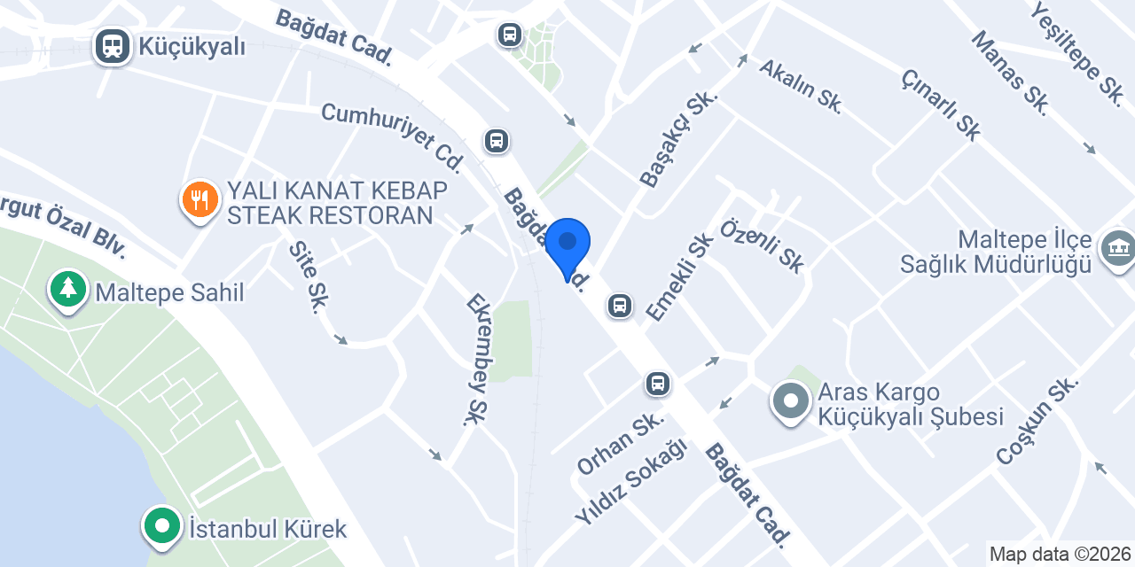 Paşa Döner Küçükyalı konumu