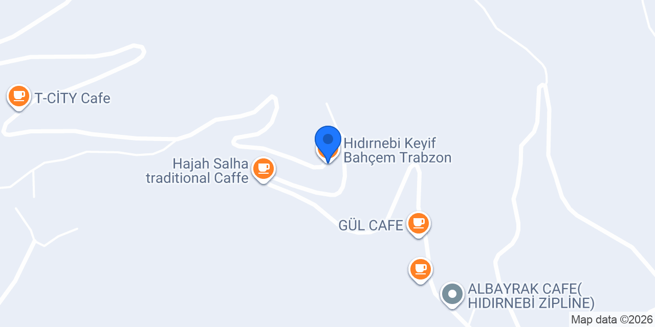 Haydarnebi Keyif Bahçem Trabzon konumu