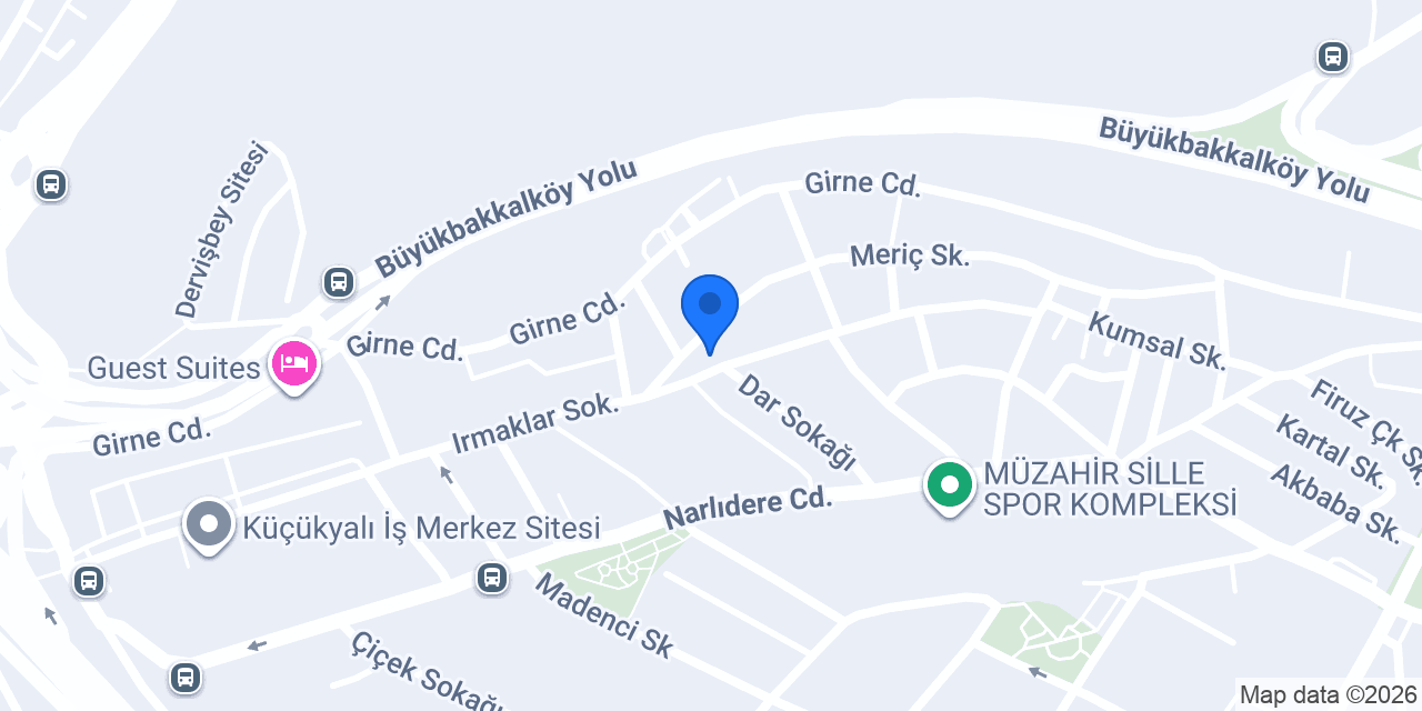 Özden Kurutemizleme konumu