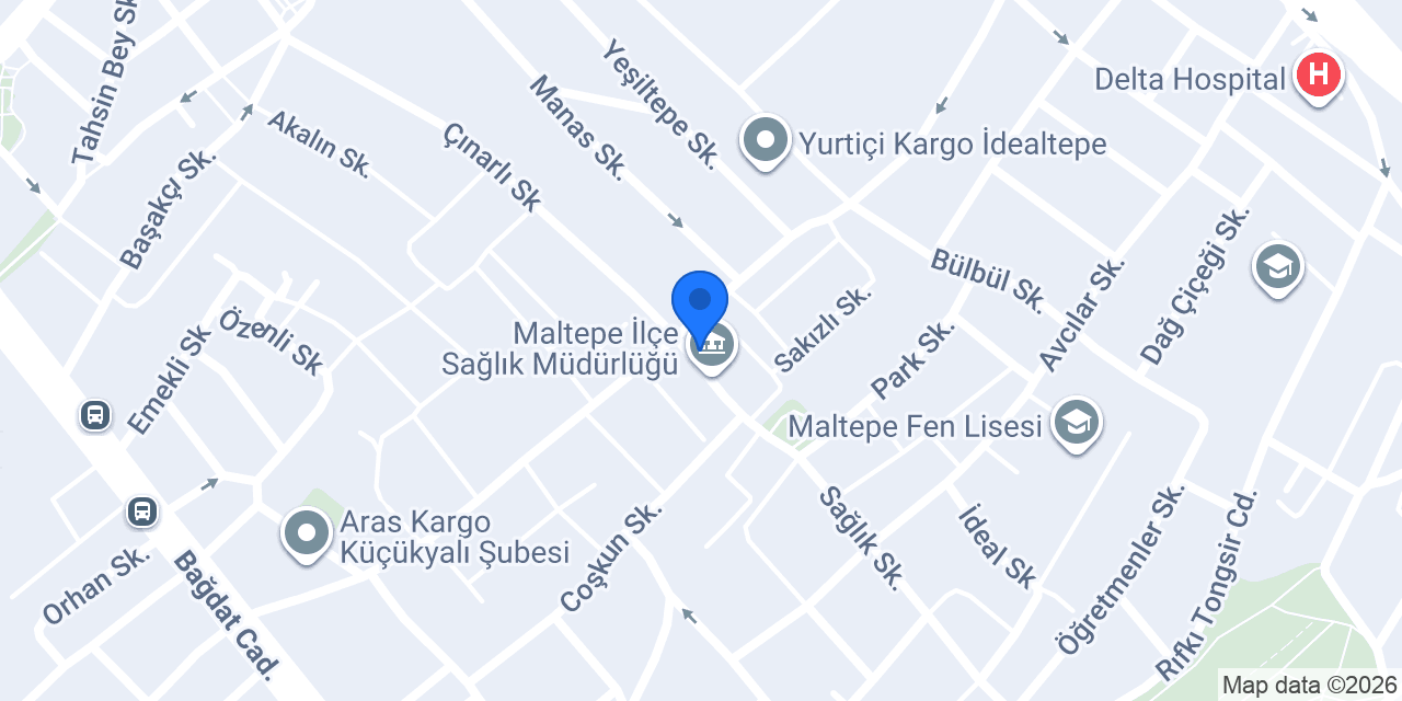 Çınar Aile Sağlığı Merkezi konumu