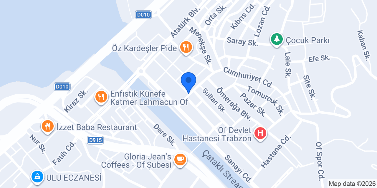 Gozde Kir Pidesi konumu