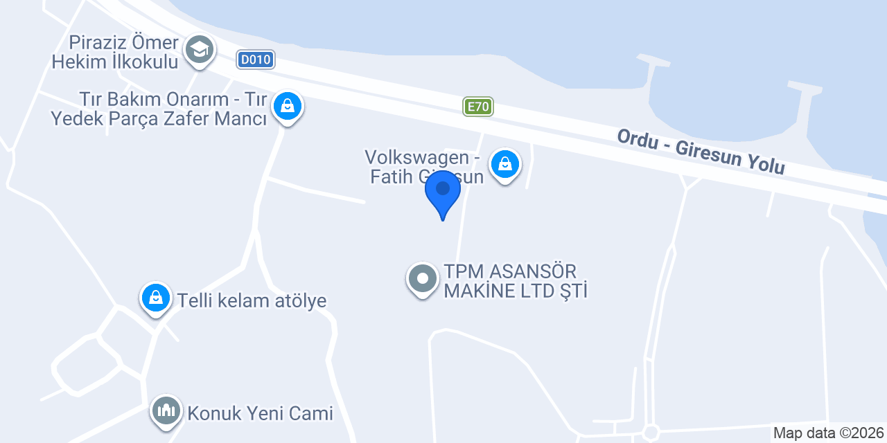 Fındıkcım Fabrika konumu