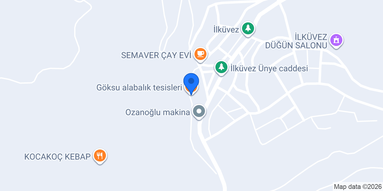 Göksu alabalık tesisleri konumu