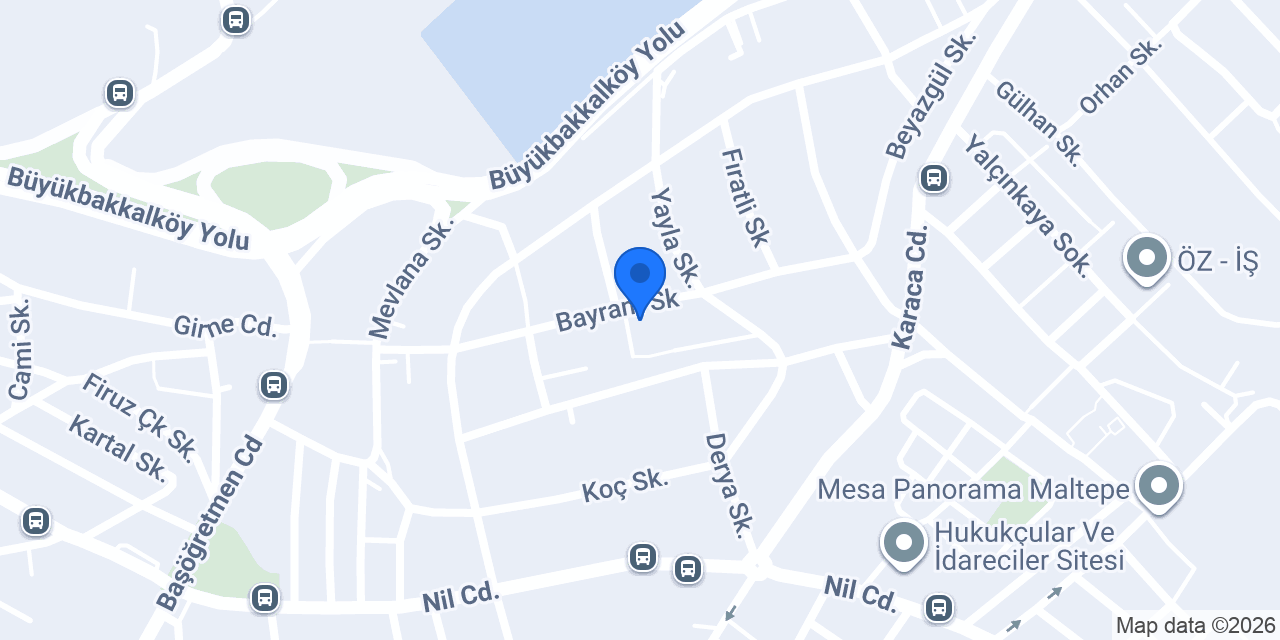 Buse Tekstil konumu