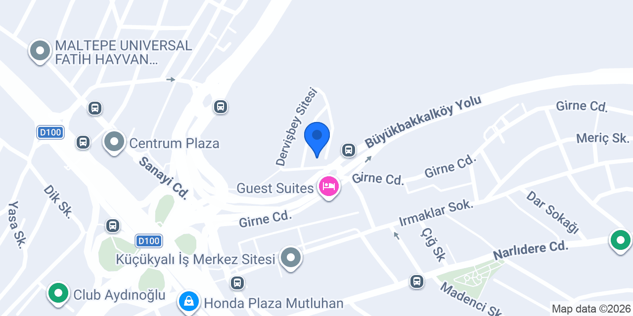 Alno servis konumu
