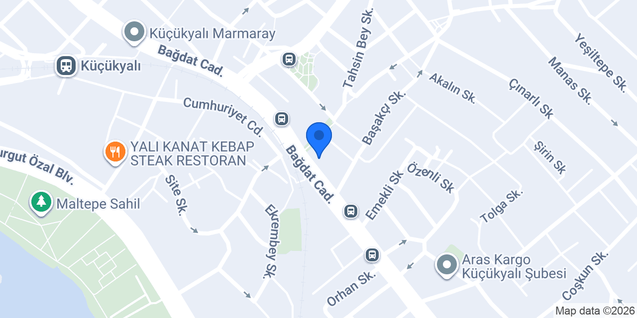 İdedil-İstanbul Dil Enstitüsü konumu