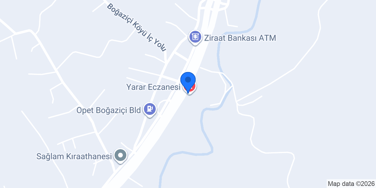 Yarar Eczanesi konumu