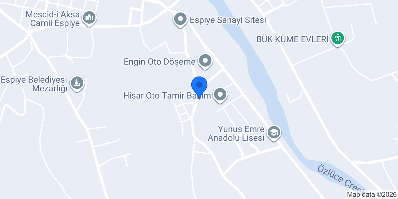 Vizyon Kombi Servisi ve Tesisat konumu