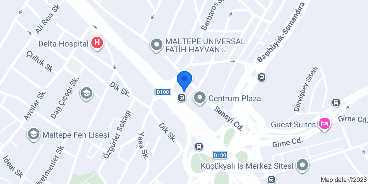 İder Mobilya Küçükyalı konumu