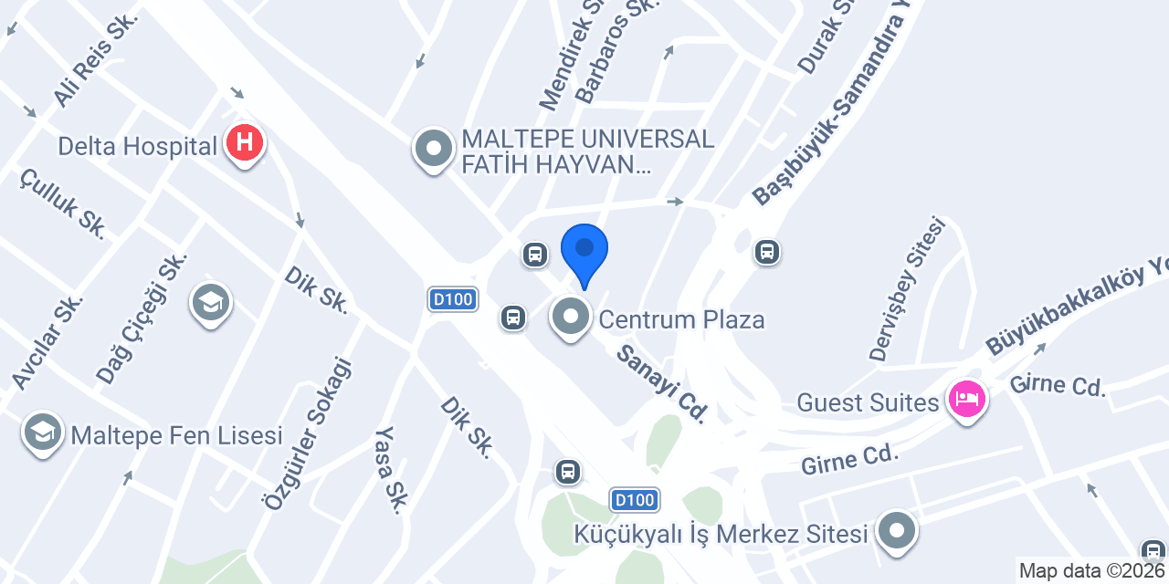 DÖNÜŞÜM Yangın Eğitim Merkezi konumu