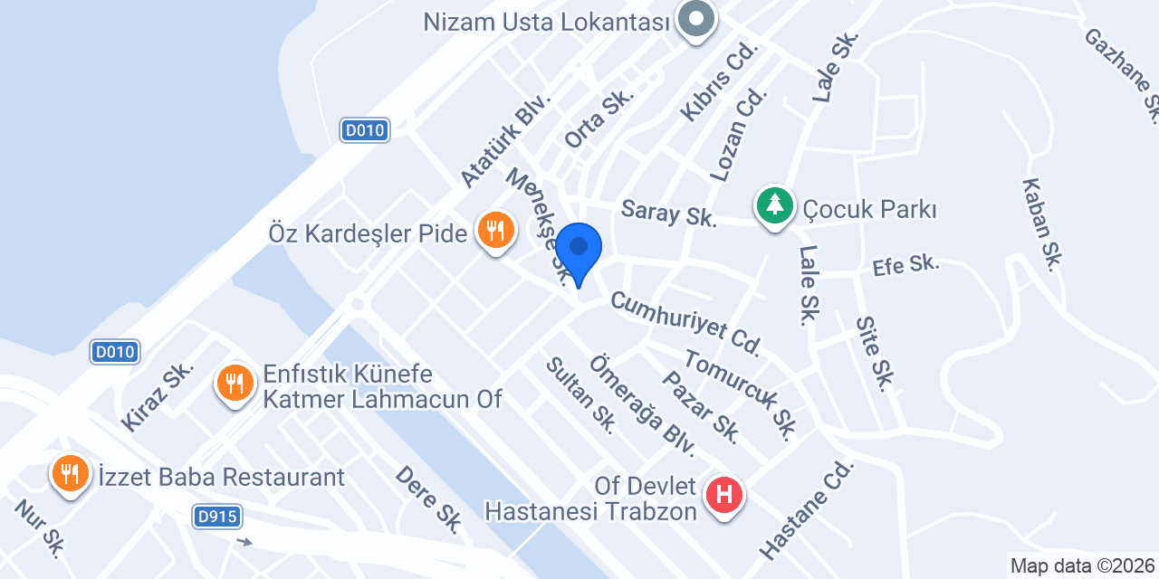 OKUTUCU AVM konumu