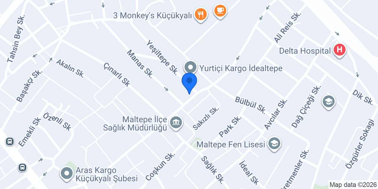 Öz Sarıyer-ÇINAR Pidecisi konumu