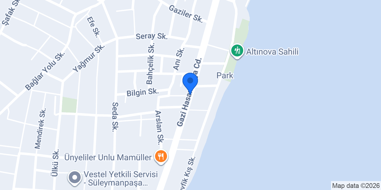 EFOR MOTOR TEKİRDAĞ konumu
