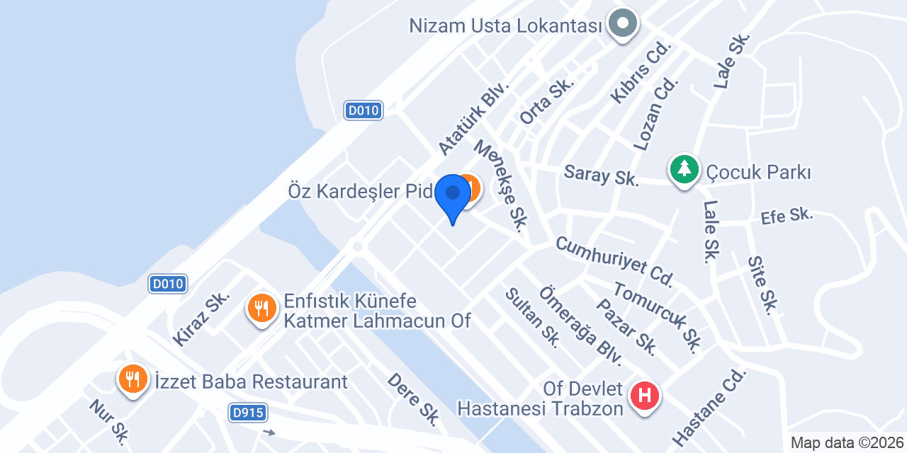 Şeref Mobilya konumu